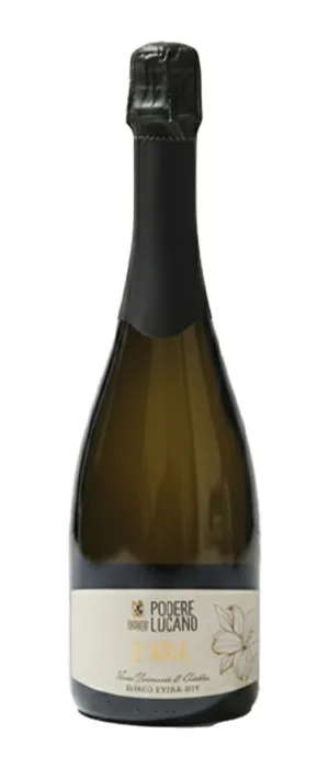 Bottiglia di D’ARIA – Spumante Bianco Extra Dry — Podere Lucano